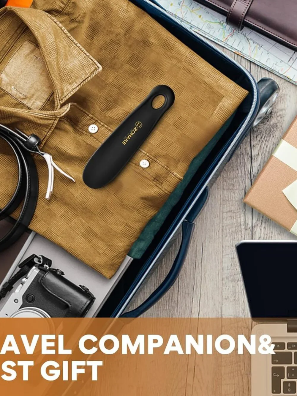 Plastic Shoe Horn for Kids Men Women,Travel Small ShoeHorn Size,Portable Shoe Sp